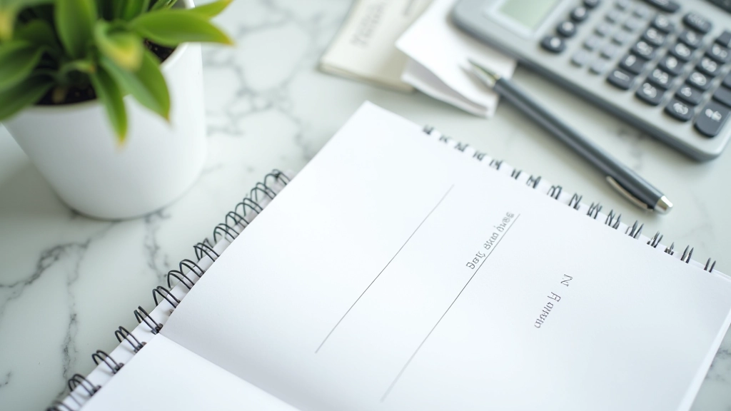 Spreadsheet showing expense categories with organized receipt documentation system